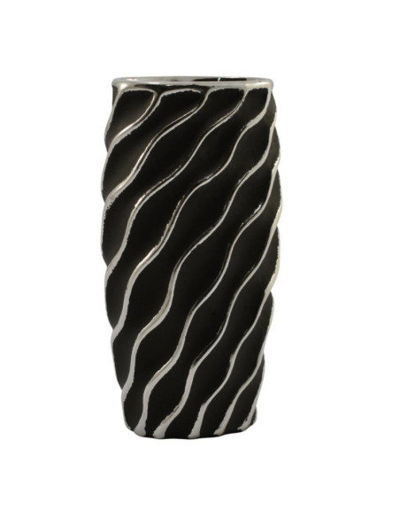 Wazon ceramiczny 26cm czarny WB2