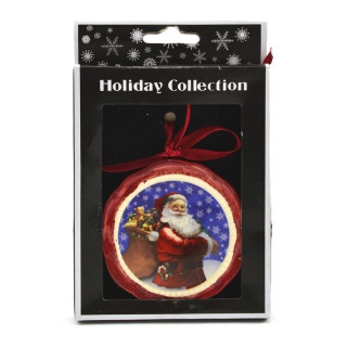 Ozdoba Bombka choinka zawieszka porcelanowa