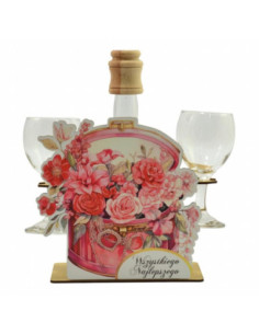 Karafka szklana Bukiet 832 2