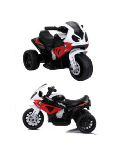 Motor na akumulator BMW S1000RR trójkołowy czerwony 2