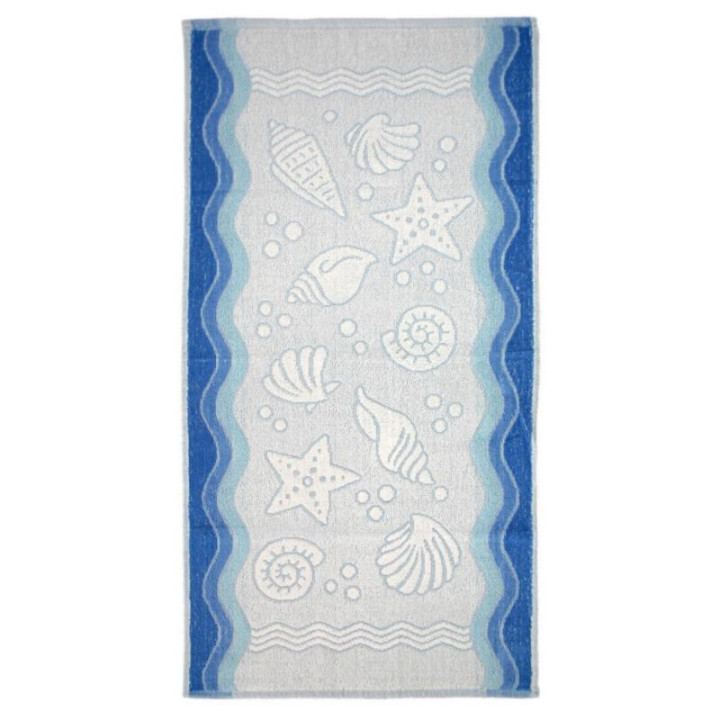 Ręcznik Flora Ocean niebieski 70x140cm