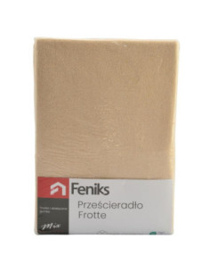 Prześcieradło Frotte 200x220cm beżowy 2