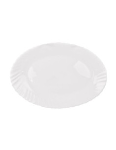 Półmisek Agnes 30cm biały HBLXYP-120 szkło hartowane 2