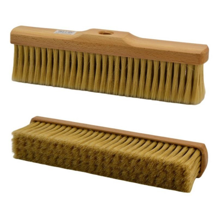 Szczotka do zamiatania drewno 30cm szczecina  A 07-106