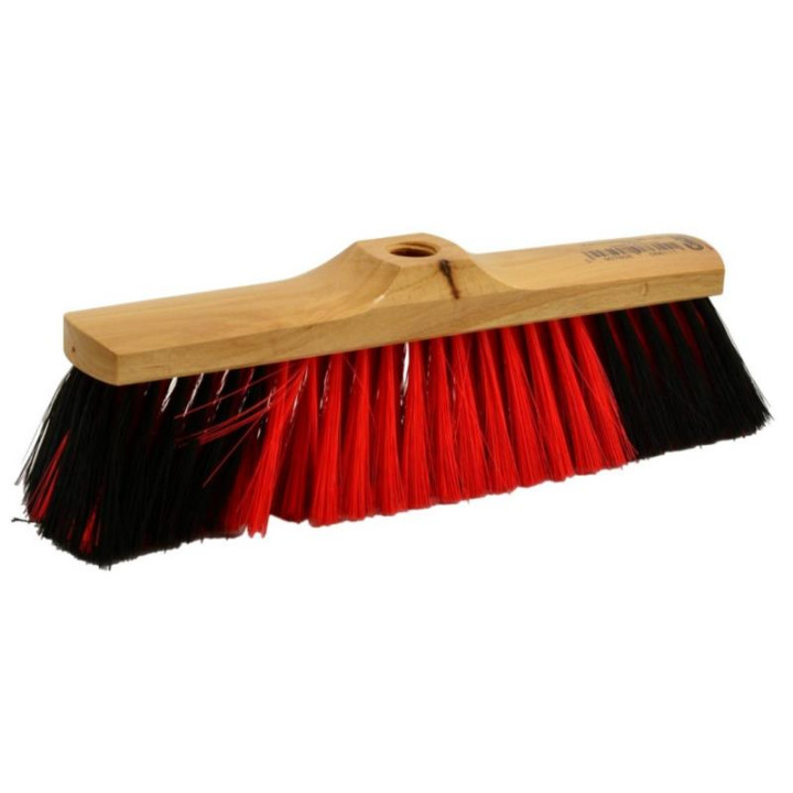 Szczotka do zamiatania drewno 30cm nylon mix A 07-102