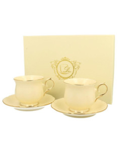 Filiżanki ze spodkami 2 sztuki Clark 260ml 2