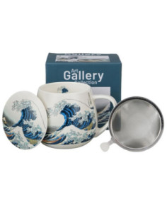 Kubek z zaparzaczem 430ml The Great Wave 2