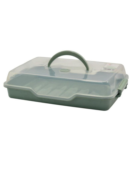 Pojemnik na ciasto prostokątny 43x29,5x10,5cm NG-639 mix