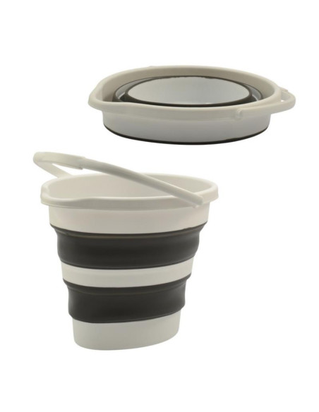 Wiadro 10L silikonowe składane