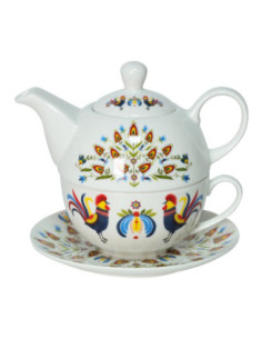 Dzbanek z filiżanką Livello 400+250ml CR5-F2 Folk 2