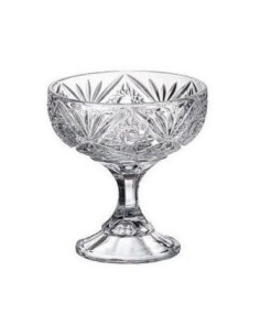 Salaterka kryształ Bohemia Miranda 15cm na nodze 2