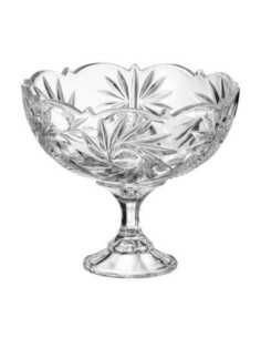 Salaterka kryształ Bohemia Pinwheel 22cm na nodze 2