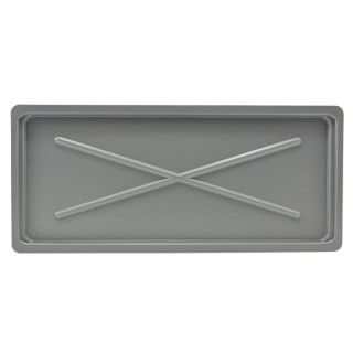 Podstawka pod suszarkę 50x22,5cm srebrna