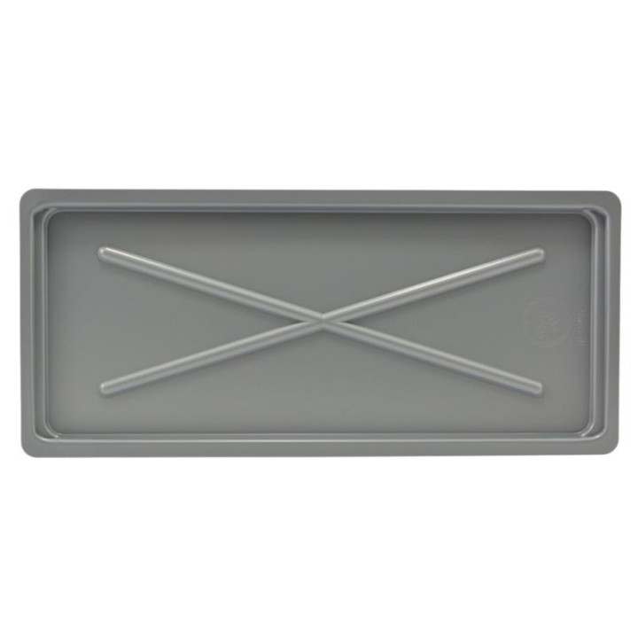 Podstawka pod suszarkę 50x22,5cm srebrna