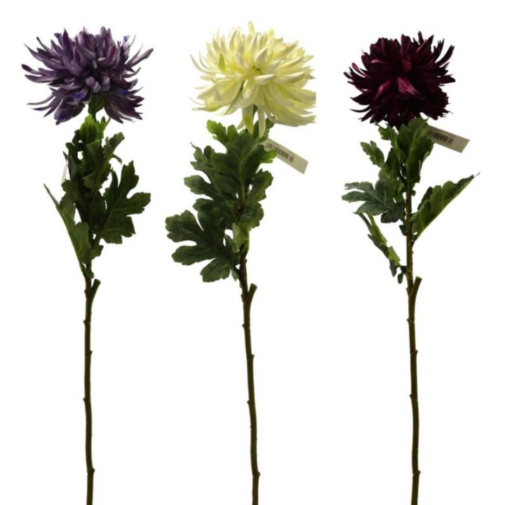 Kwiat sztuczny Chryzantema 68cm mix