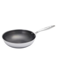 Patelnia wok 28cm stal nierdzewna Klausberg KB-9024 2