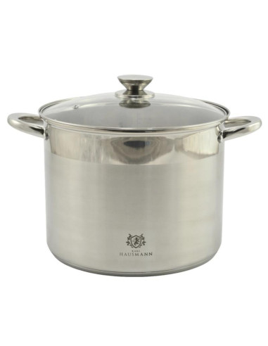 Garnek Solid 28cm 13,5L nierdzewny z pokrywką