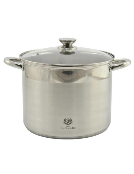 Garnek Solid 28cm 13,5L nierdzewny z pokrywką