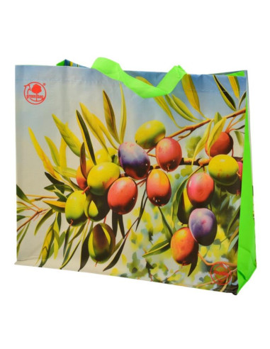 Torba na zakupy PP Oliwki 45x40x18cm