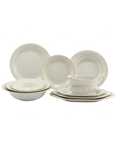 Serwis obiadowy Chodzież Iwona B014 44 elementy