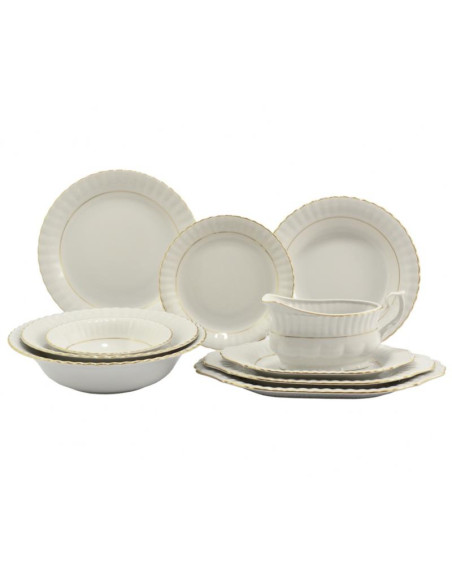 Serwis obiadowy Chodzież Iwona B014 44 elementy