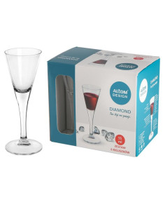 Kieliszki do likieru 55ml 6szt Diamond