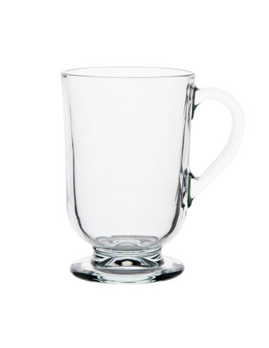 Kubek szklany 310ml Werona na stopce