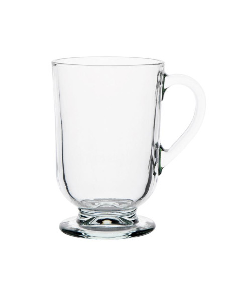 Kubek szklany 310ml Werona na stopce