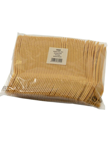 Widelce plastikowe 18cm 100 sztuk Eco