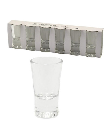 Kieliszki do wódki 25ml 6szt