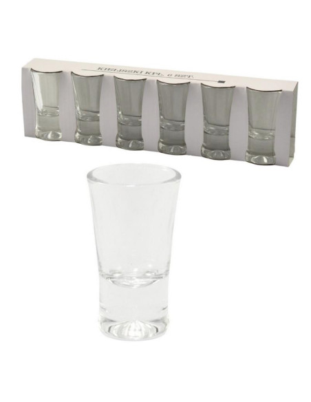 Kieliszki do wódki 25ml 6szt