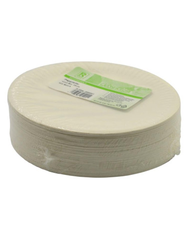 Talerze papierowe 100szt 18cm
