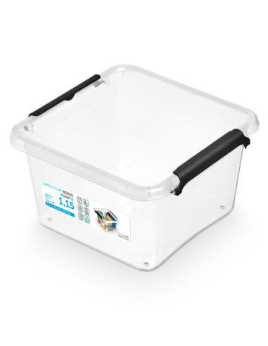 Pojemnik SimpleStore  1,15L plastikowy 15x15x8cm 1182
