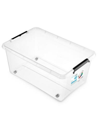 Pojemnik Simple Box 40L do przechowywania na kółkach 1722