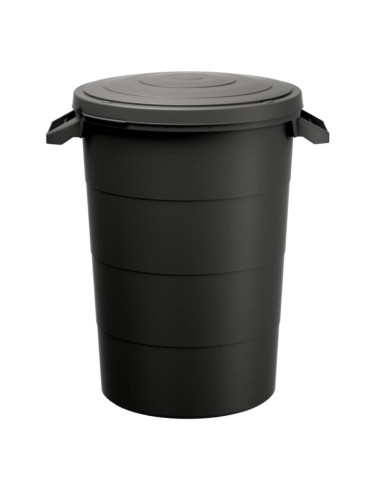 Kosz na śmieci 80L Smooth czarny IDSM80U