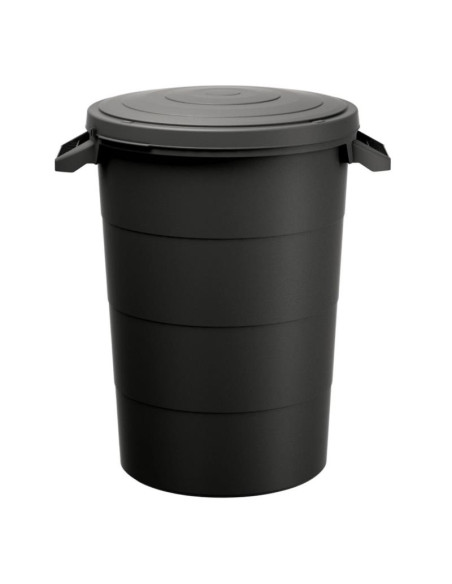 Kosz na śmieci 80L Smooth czarny IDSM80U