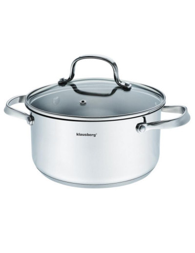 Garnek 24cm 5,9L nierdzewny z/p KB-7214 stal 18/10