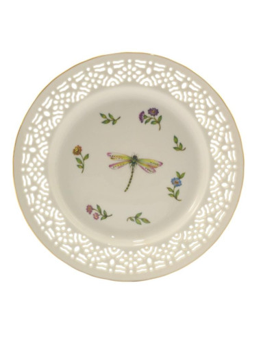 Talerz Villa Italia Leda Ivory deserowy 19cm AZ093