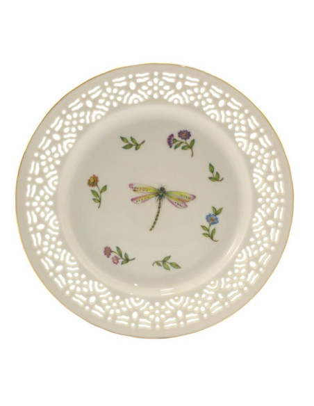 Talerz Villa Italia Leda Ivory deserowy 19cm AZ093