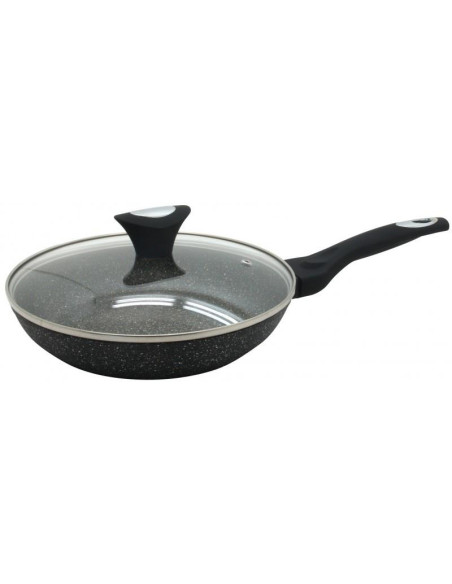 Patelnia 30cm z pokrywką z/p IND Klausberg KB-7192