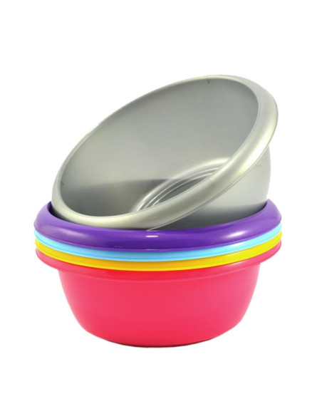 Miska plastikowa  1,9L 24cm okrągła mix