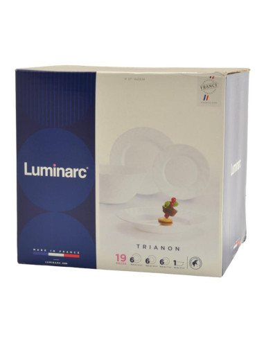 Serwis obiadowy Luminarc Trianon 19 elementów