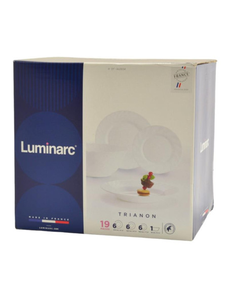 Serwis obiadowy Luminarc Trianon 19 elementów