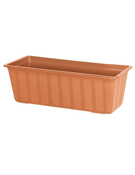 Doniczka balkonowa Agro 40x19x16cm terakota IS400