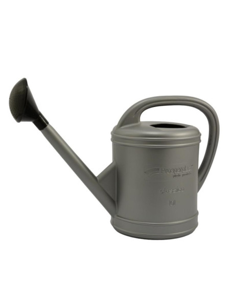 Konewka 10L plastikowa Classico srebna IKCL10
