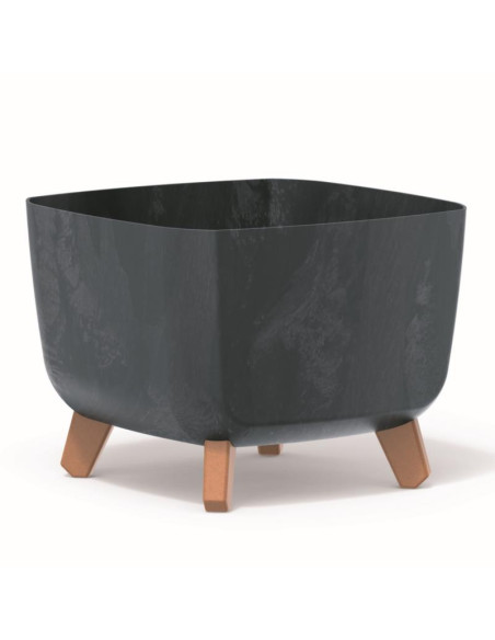 Doniczka Gracia Square Beton Effect 29x22cm