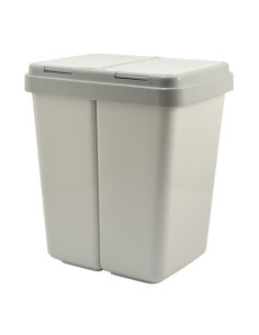 Kosz na śmieci 2x25L Duo 663