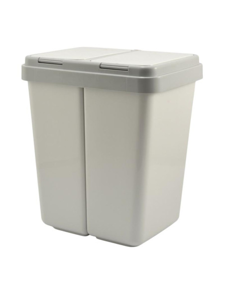 Kosz na śmieci 2x25L Duo 663