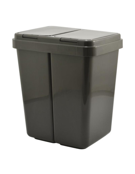 Kosz na śmieci 2x25L Duo 663