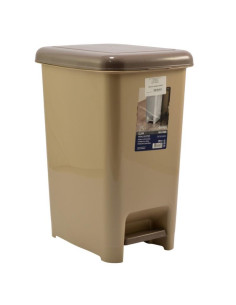 Kosz na śmieci z pedałem Slim 25L 043 mix szary, biały, capuccino 2